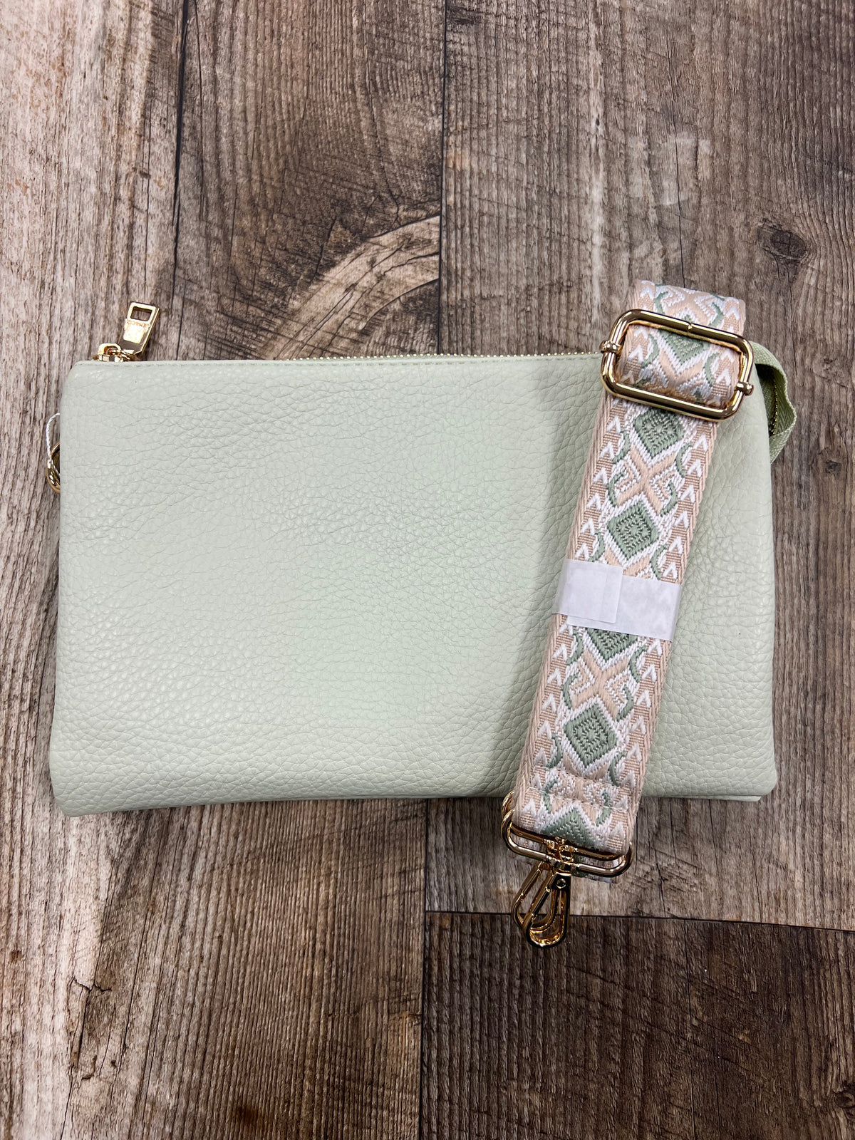 Big Wristlet Crossbody with 3 Compartment