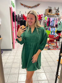 Evergreen Holiday Dress