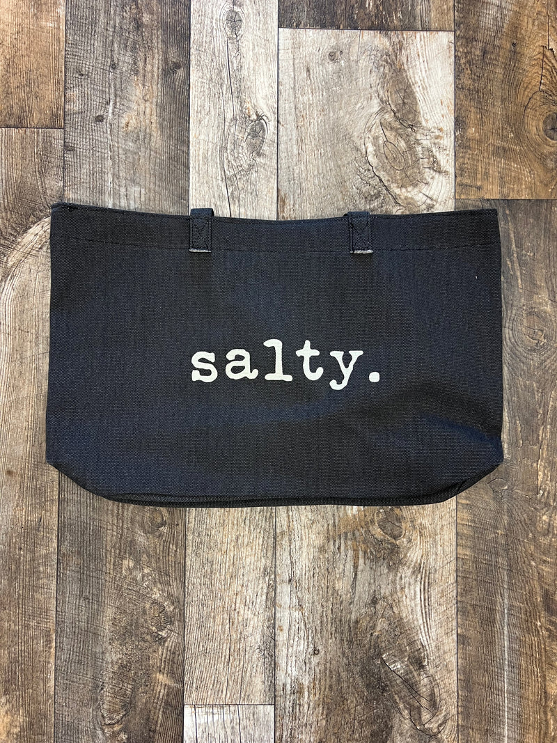 Salty. Tote Bags