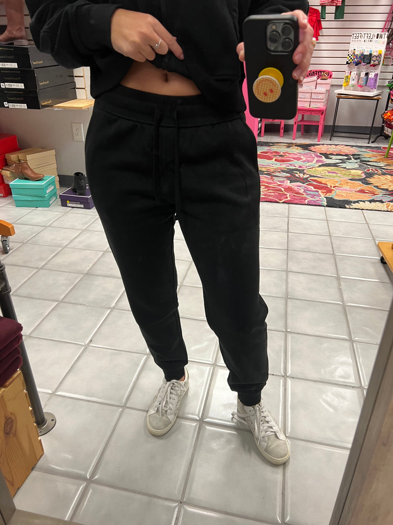 Black Sweatpants Joggers