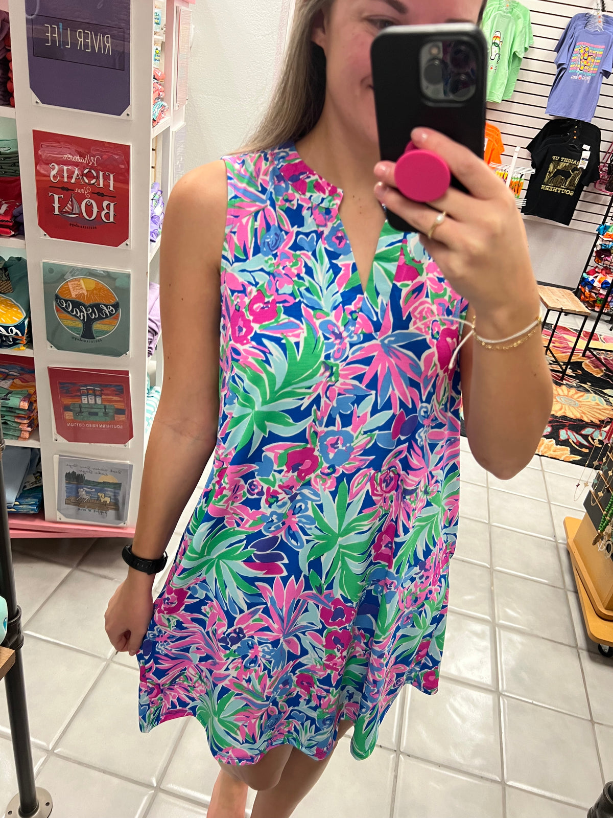 DS Tropical Lizzy Tank Dress