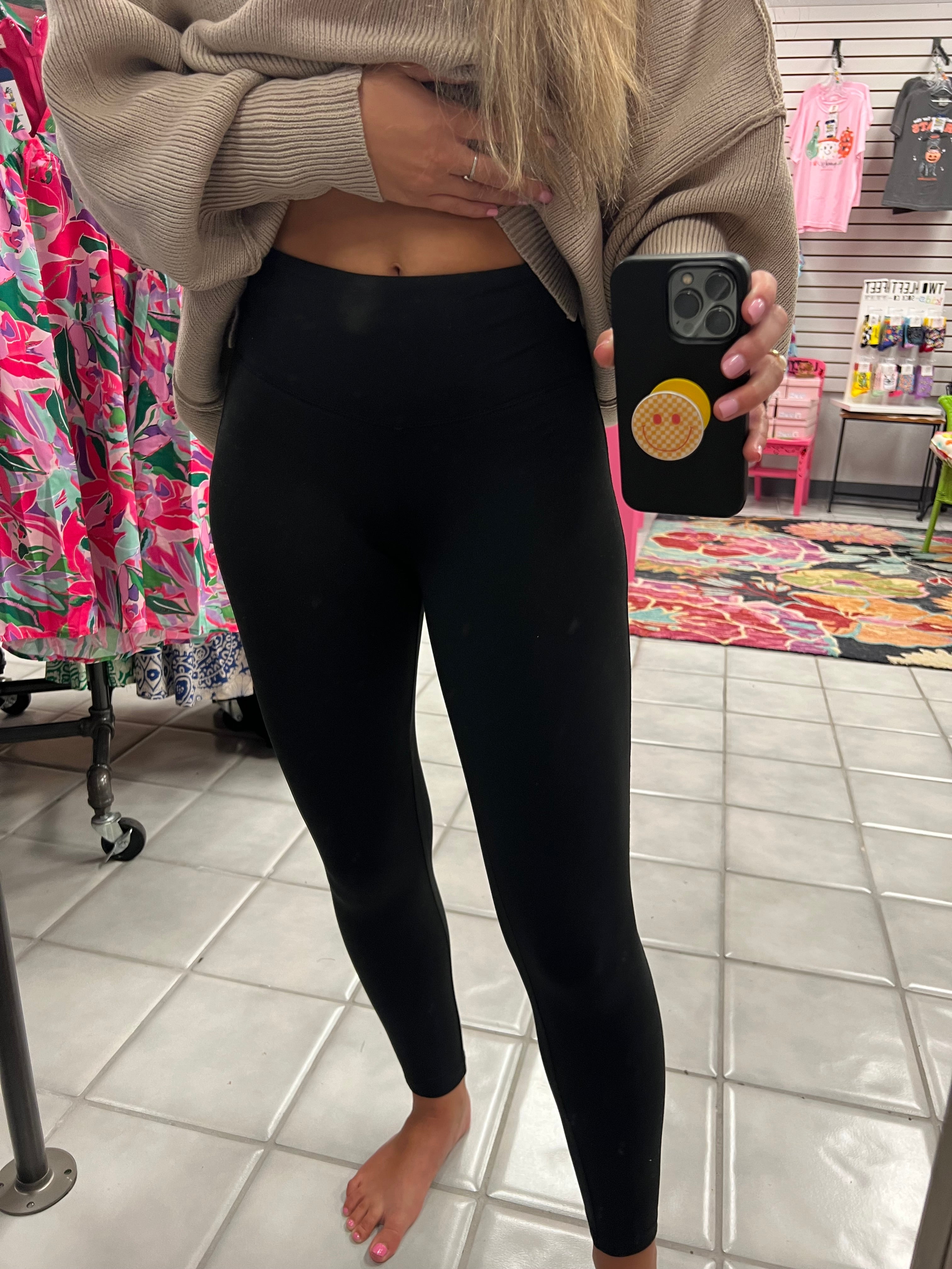 Z Basic Black Leggings