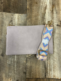 Big Wristlet Crossbody with 3 Compartment