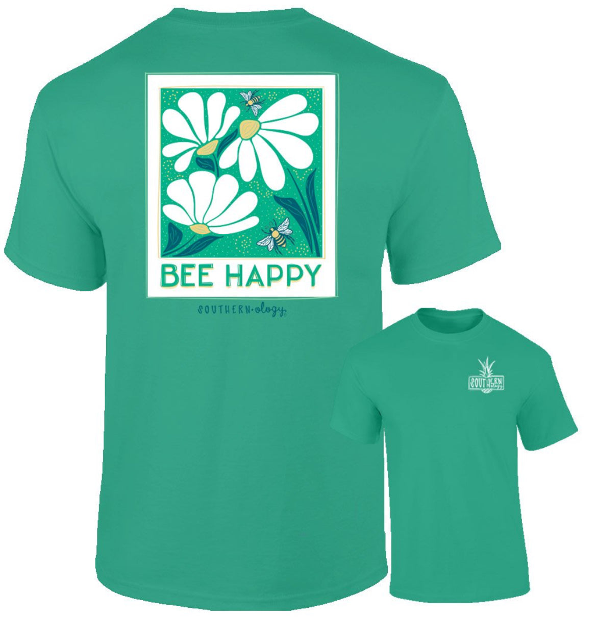Southernology Bee Happy SS Tshirt