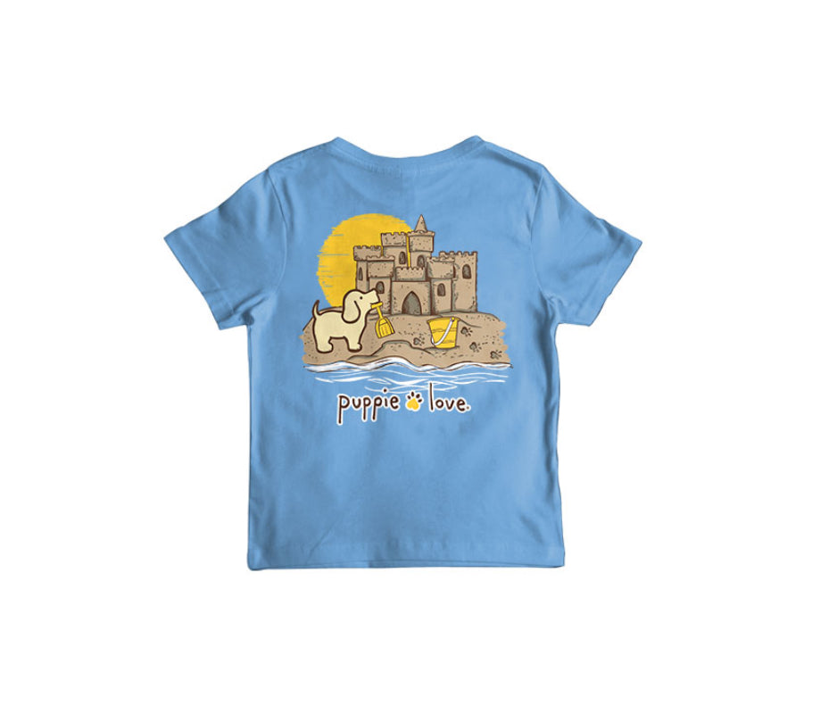 YOUTH Puppie Love Sandcastle SS Tshirt