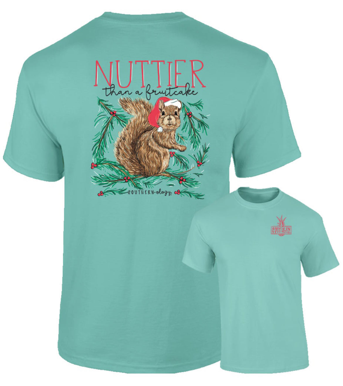 Southernology Nutty Fruitcake Holiday SS Tshirt