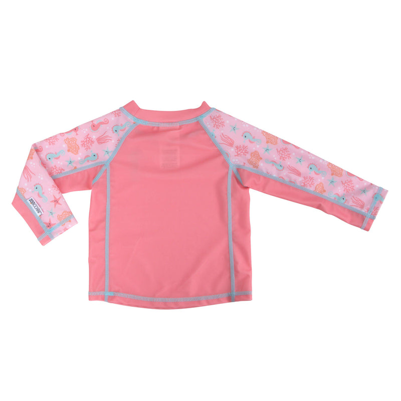 Baby Rashguard Long-Sleeved Swim Top - Sally Seahorse